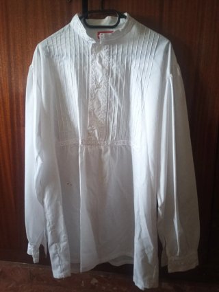 Blusa de fallero blanca