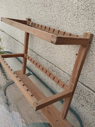Platero Antiguo de Madera