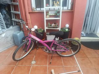Bicicleta Infantil Btwin Rosa