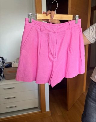 Pantalón corto rosa