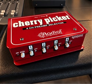 Radial Cherry Picker 4 CH Preamp Selector