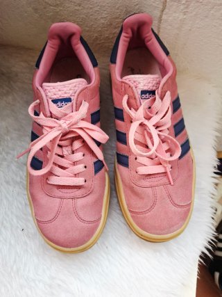 Zapatillas Adidas Gazelle Rosa y Azul