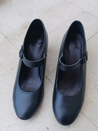 Zapatos de Flamenco Negros Talla 36