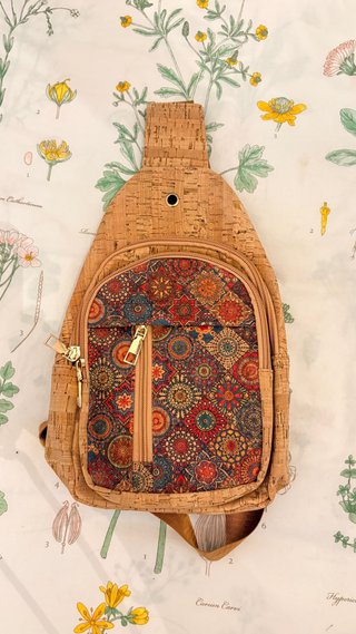Mochila de Corcho con Estampado