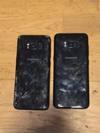2 Samsung Galaxy S8 para piezas