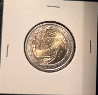 Moneta 2 Euro Commemorativa Italia 2004