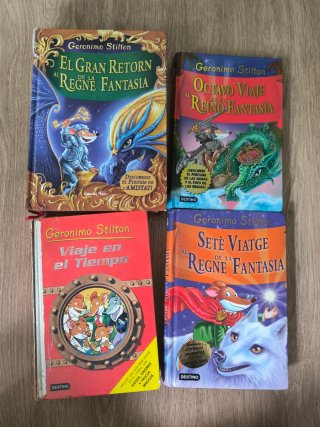 Llibres/Libros Geronimo Stilton