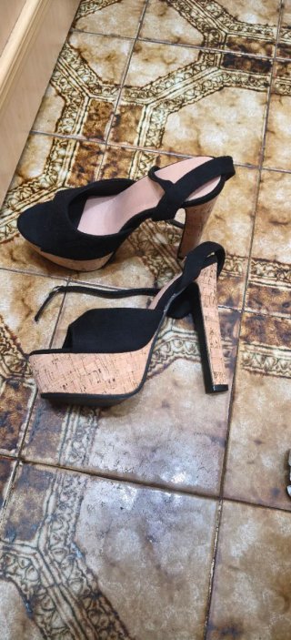 Zapatos de tacón con plataforma