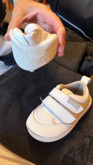 Zapatillas infantiles blancas Zapyflex