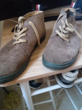 Botines de ante El Ganso
