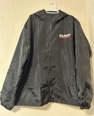 Cortavientos Negro DAF Talla XL
