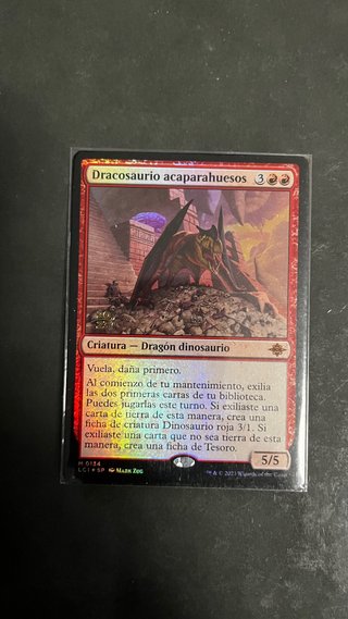 Carta MTG Dracosaurio acaparahuesos Foil
