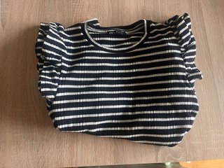 Jersey Zara Rayas Blanco y Negro