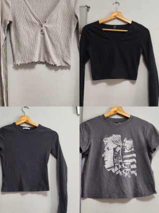 Lote de 4 camisetas variadas
