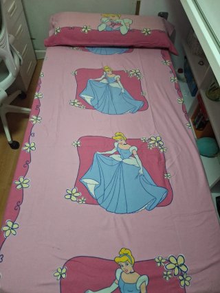 Juego Funda Nórdica Cama 90cm Cenicienta