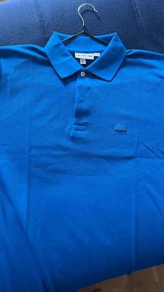 Polo Lacoste Azul Talla XL