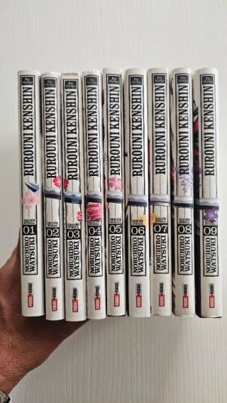 Pack Manga Rurouni Kenshin 1 al 9 (Panini)