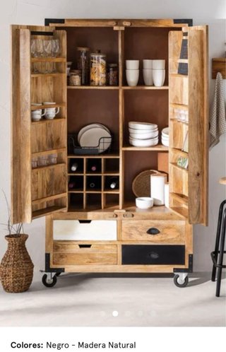 Armario de Salón, Mueble Bar, SKLUM en Madera