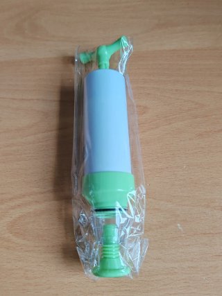 Bomba manual para bolsas de vacío