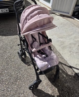 Carrito de Bebé Rosa
