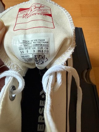 Zapatillas Converse Blancas Talla 35.5