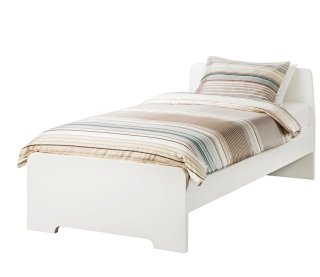 Cama Individual 90cm Blanca