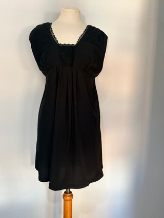 Vestido Negro Springfield Talla XL