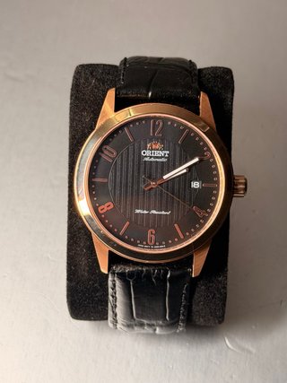 Reloj Orient Bambino Automático Oro Rosa