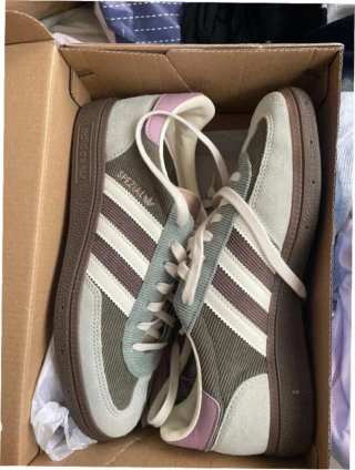 Adidas Handball Spezial Silver Green Talla 37