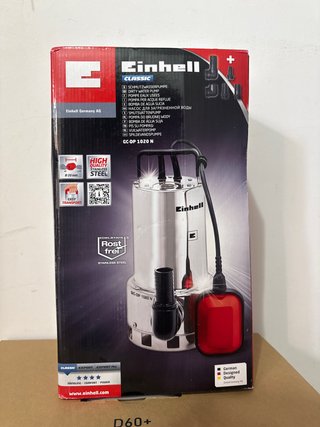 Bomba de agua sumergible Einhell GC-DP 1020 N
