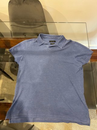 Polo azul Massimo Dutti