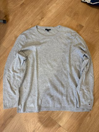 Jersey Gris Tommy Hilfiger Talla XXL
