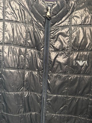 Chaqueta Acolchada Emporio Armani verde botella