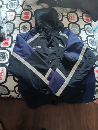 Chaquetón FedEx Talla L