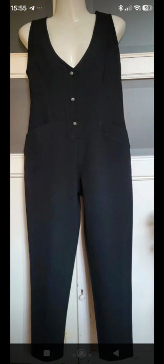 Mono de Lana Negro Talla 44