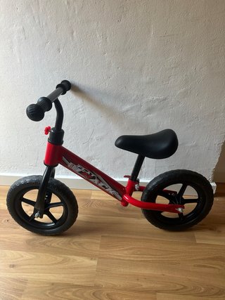 Bicicleta de Equilibrio Infantil Roja