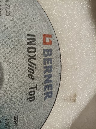 Discos inox 230mm BERNER