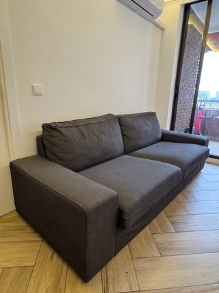Sofá IKEA KIVIK 3 plazas gris