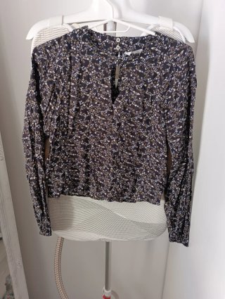 Camisa Mango Teen Estampada Talla XS