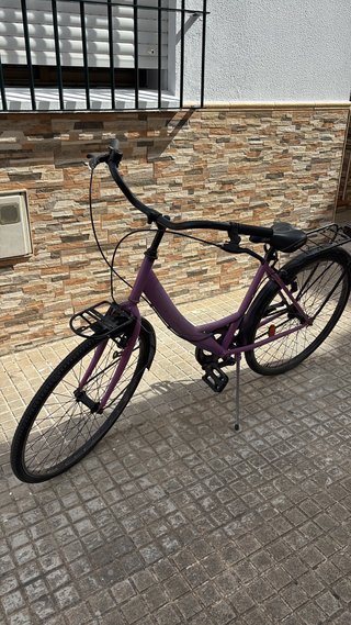 Bicicleta de Paseo Morada