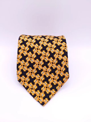 Corbata Christian Lacroix Vintage 100% Seda Floral