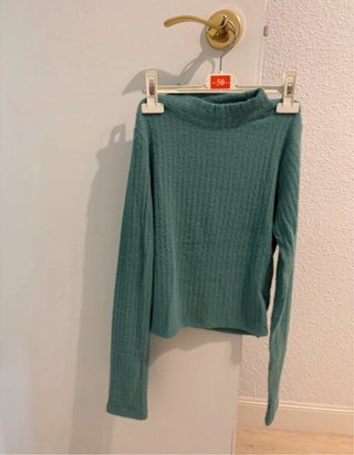Jersey Hollister Verde Azulado