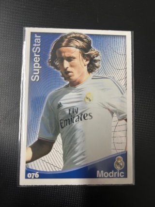 Cromo Fútbol Luka Modric SuperStar