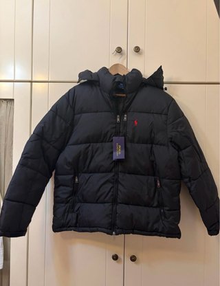 Chaqueta Acolchada Negra Polo Ralph Lauren L