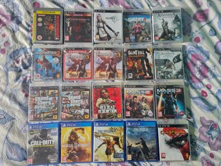 Lote de 20 Juegos para PS3 y PS4