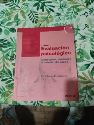 Evaluación psicológica Conceptos, métodos y est...