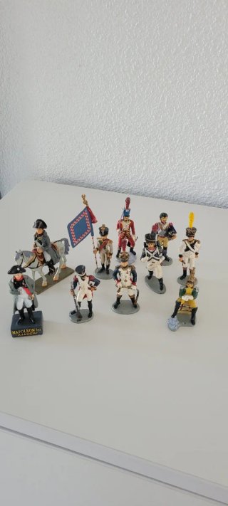 10 Soldatini di Piombo Napoleonici