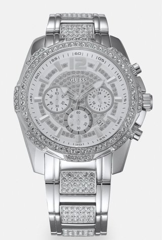 Reloj Guess Plateado con Pedrería nuevo