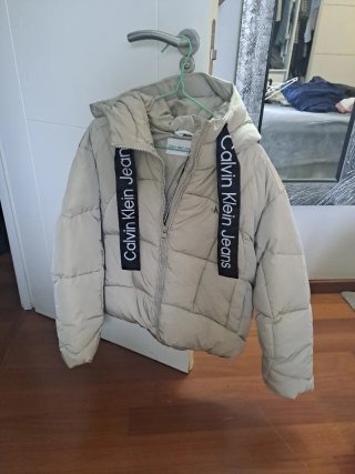 Cazadora Calvin Klein Beige