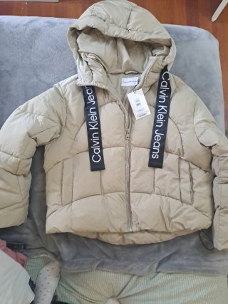 Cazadora Calvin Klein Beige